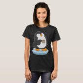 T-shirt Tasse à café Pingouin (Devant entier)