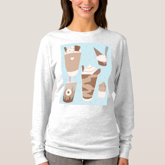 T-shirt tasse de café (Devant)