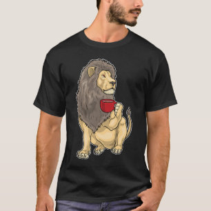 T-shirt Tasse de café au Lion
