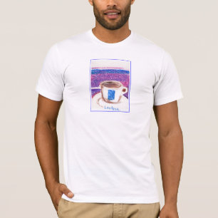 T-shirt tasse de café de lavazza