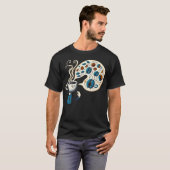 T-shirt Tasse de café originale Headee Artistic Fun (Devant entier)