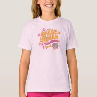 T-shirt Tasse humaine de rechange personnalisée avec nom