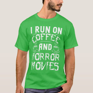 T-shirt Tasse Je Rentre En Fonctionnant Sur Du Café Et Des