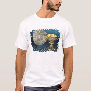 T-shirt Tasse, plat et fistules de communion
