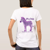 T-shirt Tasse Pulse Zebra (Dos)