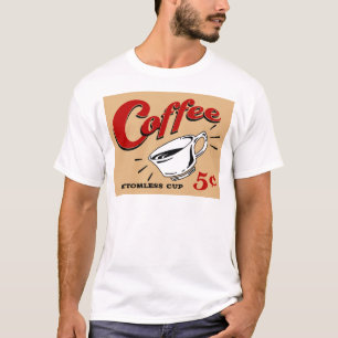 T-shirt Tasse sans fond de café