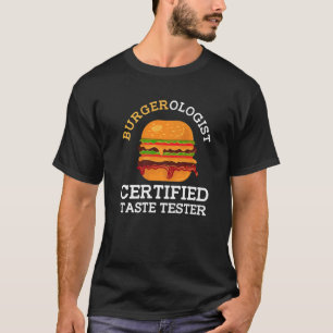 T-shirt Taste Taste Tester Hamburger Taster Taster