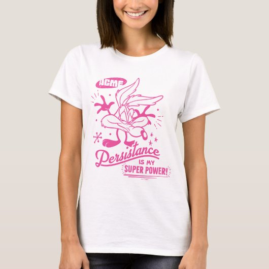 T-shirt Tasty Retro WILE E. COYOTE™ (Devant)