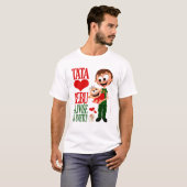 T-shirt Tata aime Bebu - Bela 2 (Devant entier)