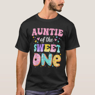 T-shirt Tata du doux 1er anniversaire Donut Anniv
