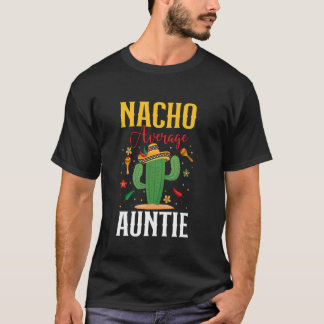 T-shirt Tata moyenne Nacho Cinco de Mayo Sombrero Mexica