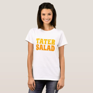 T-shirt TATER SALAD retro T-shirt voor de nieuwigh