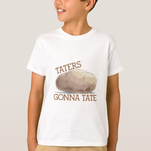 T-shirt Taters allant à Tate (Devant)