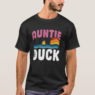 T-shirt Tatie Canard Tante Famille Canard en Caoutchouc