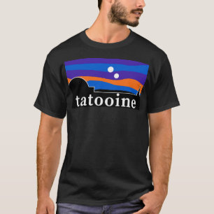T-shirt Tatooine - Retro Pop Culture Design