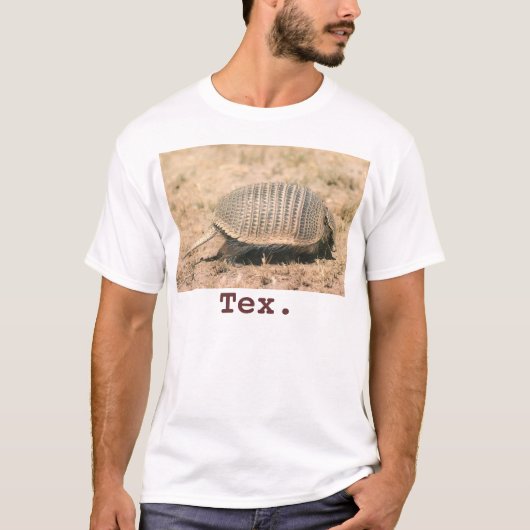 T-shirt tatou, Tex. (Devant)