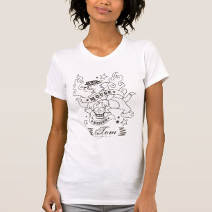 T-shirt Tatouage 1 de tueur de souris de Tom