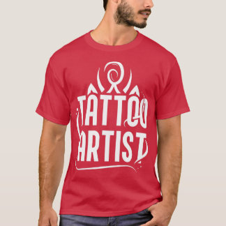 T-shirt Tatouage Artiste Job Art Enk