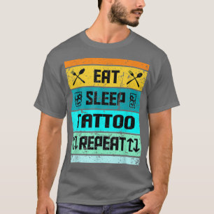T-shirt Tatouage Artiste Tatoueur Adulte Tatouage Drôle