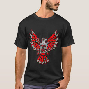 T-shirt Tatouage au Totem de pierre de Thunderbird de Haid