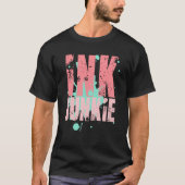 T-shirt Tatouage Beauté Encre Junkie Tattoo (Devant)
