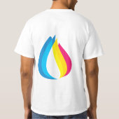 T-shirt Tatouage coloré (Dos)