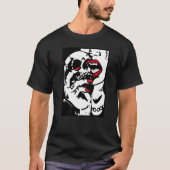 T-shirt Tatouage crânien Vampire (Devant)