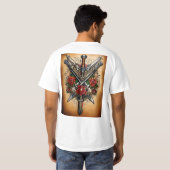 T-shirt tatouage d'armes (Dos entier)