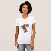 T-shirt Tatouage de Koi (Devant entier)