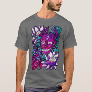T-shirt Tatouage japonais en masque démon