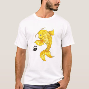 T-shirt Tatouage japonais oriental frais de carpe de