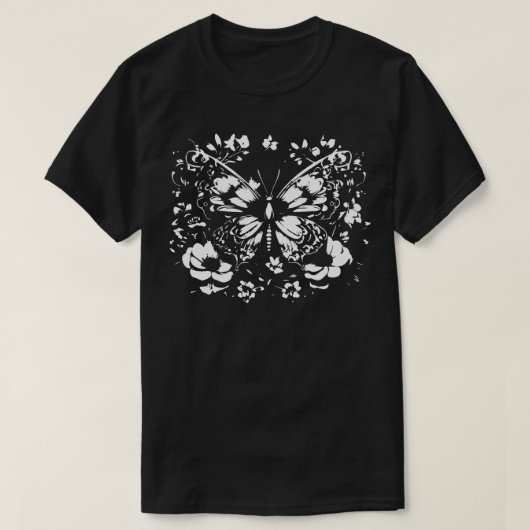 T-shirt tatouage papillon (Design devant)