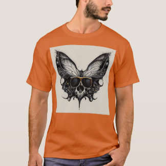 T-shirt tatouage papillon 1