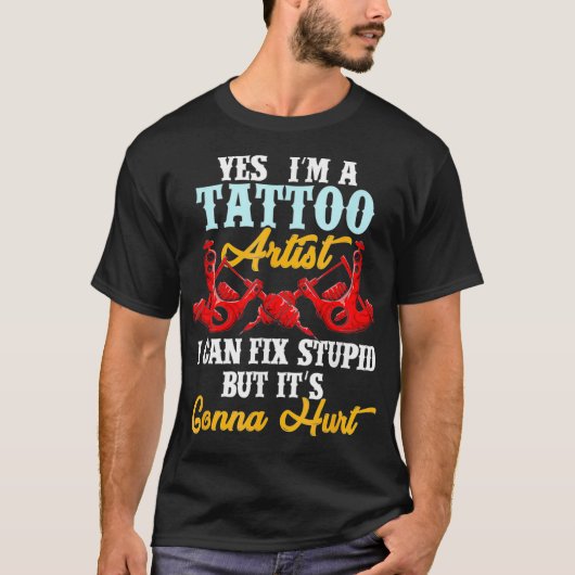 T-shirt Tatouage pour un amoureux de l'encre et de tatouag (Devant)