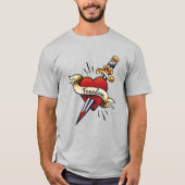 T-shirt Tatouage rétro (Devant)