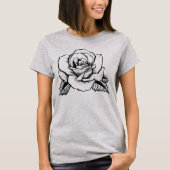 T-shirt tatouage rose (Devant)