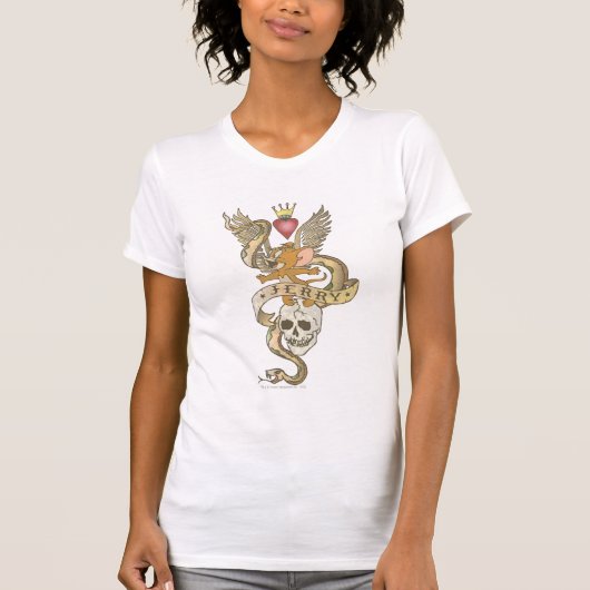 T-shirt tatouage tordu Jerry 2 (Devant)