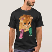 T-shirt tatouage tot chat Tot Tot Le chat Tater Tot Bonker (Devant)