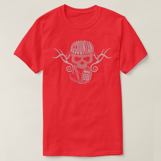 T-shirt Tatouage tribal comptable (Design devant)