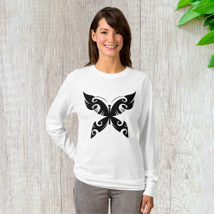 T-shirt Tatouage Tribal Papier Tatouage Gras Noir Style En