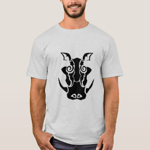 T-shirt Tatouage Tribal Style Tête de caisse