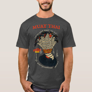T-shirt Tatouages Classiques de Serpents Muay Thai