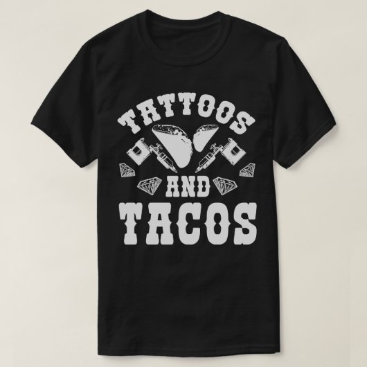 T-shirt Tatouages Et Tacos (Design devant)