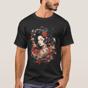 T-shirt Tatouages japonais Irezumi Tee - shirts graphiques