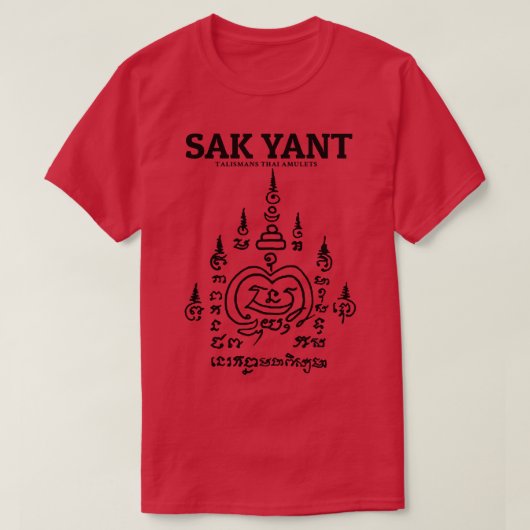 T-shirt Tattoo Sak Yant Thai (Design devant)