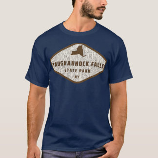 T-shirt Taughannock Falls State Park New York Tree Log Tex
