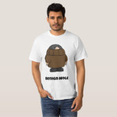 T-Shirt Taupe Bénin (Devant entier)