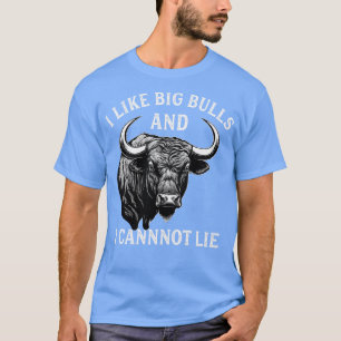 T-shirt Taureau Comme Gros Bulls Rodeo Bull Rider Wester