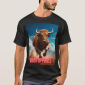 T-shirt Taureau de charge imparable (Devant)