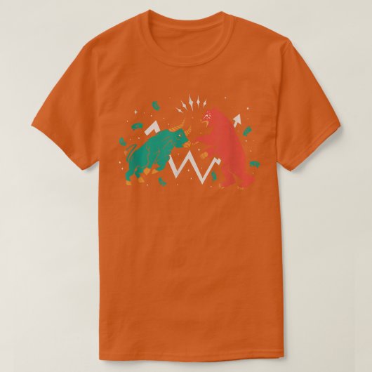 T-shirt Taureau Et Ours (Design devant)